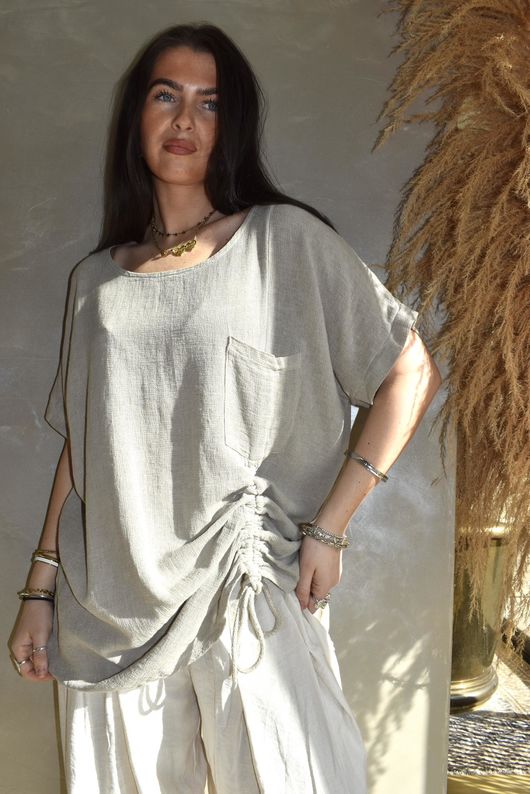 Santa Eulalia Hitch Top Washed Mocha